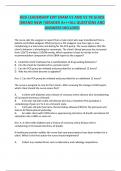 HESI LEADERSHIP EXIT EXAM V1 AND V2 TB GUIDE (BRAND NEW !)GRADED A+++ALL QUESTIONS AND ANSWERS INCLUDED