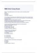 NBE Arts Comp Exam Questions and Answers 2023