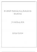 EVERFI BANKING BASICS EXAMS 7 MODULES.