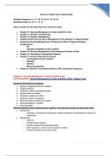 NURS 314 Women's Health Exam 3 Study Guide Updated