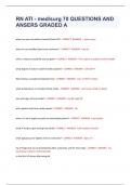 RN ATI - med/surg 70 QUESTIONS AND ANSERS GRADED A       when can you not preform head-tilt/chin-lift? - CORRECT  ANSWER   c spine injury    when to use modified jaw thrust maneuver? - CORRECT  ANSWER   trauma    when is tetanus toxoid IM vaccine given? -