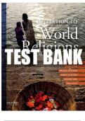 Test Bank Invitation to World Religions 3rd Edition Brodd 