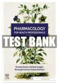 Pharmacology for Health Professionals 5th Edition Bryant Test Bank