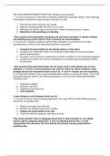 NR 449 EVIDENCE BASED PRACTICE Questions and answers  1. A nurse is caring for a client who is wearing antiembolic stockings. Which of the following  interventions should the nurse include in the plan of care?  1. Fold the top of the stocking over neatly 