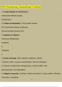 ONS ONCC Chemo Renewal Exams 2024/2025 with 100% correct answers ONS Chemotherapy Immunotherapy Certificate (2024/2025) Questions and Answers (Verified Answers)