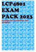 LCP4801 EXAM PACK 2023