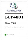 LCP4801 EXAM PACK 2023