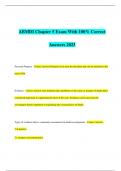 ABMDI Chapter 5 Exam With 100% Correct Answers 2023