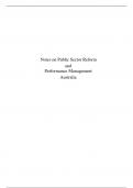 Public Sector Reform and Performance Management Australia Latest Verified Review 2023 Practice Questions and Answers for Exam Preparation, 100% Correct with Explanations, Highly Recommended, Download to Score A+