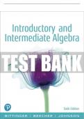 Test Bank For Introductory and Intermediate Algebra 6th Edition All Chapters - 9780137532995