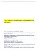  CNA Chapter 3 questions and answers latest top score.