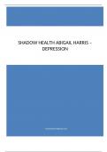 SHADOW Health Abigail  EXAMS CORRECTLY ANSWERED / LATEST UPDATE VERSION / GRADED A+