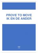 Prove 2 move ik en de ander