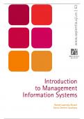 Introduction to Management Information Systems Latest Verified Review 2023 Practice Questions and Answers for Exam Preparation, 100% Correct with Explanations, Highly Recommended, Download to Score A+