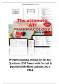 Pharmacology ATI / Pharm made easy 4.0/ PHARM Drugs ATI & More . 