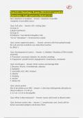 Nur242: Oncology Exam 2023/123 Complete Questions And Answers Rated (A+)