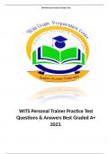 W.I.T.S Exam Study Guide Bundle. 