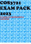 COS3721 EXAM PACK 2023