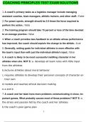 ASEP SPORTS FIRST AID & IHSA BY-LAW COACHING CERTIFICATION EXAMINATION BUNDLE (PACKAGE DEAL) 100% CORRECT VERIFIED SOLUTIONS 2023/24