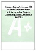 Pearson-Edexcel-Business-IAS Complete-Revision-Notes Unit-2=Managing-Business Activities=(-Paper-Unit-code= WBS12-) 2 This means important key points which can be helpful for the exams. This means definitions of terms. Additional information/explanation. 