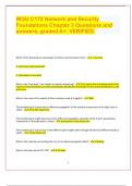  (Top QUALITY 2024/2025 EXAM REVIEW)WGU C172 Network and Security  Foundations Chapter 3 Questions and  answers, graded A+. VERIFIED.