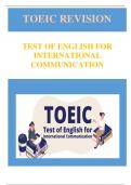 TOEIC: Intermediate Describing Motion Vocabulary Set 2