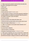 NURS 1140 PHARMACOLOGY EXAM BUNDLE 100% CORRECTQUESTIONS AND ANSWERS 2023 GRADED A+