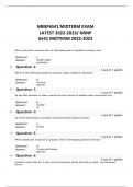 NRNP6541 MIDTERM EXAM LATEST 2022-2023