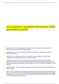  ICLA standard 3 questions and answers 100% guaranteed success.