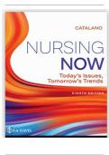 Catalano Nursing Now 8th Edition Test Bank| Chapter 1-28| Complete Guide A+