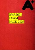 DVA2601 EXAM PACK 2023