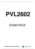 PVL2602 MCQ EXAM PACK 2024