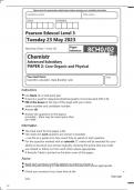 Edexcel Chemistry 8CH0/02 Question Paper May2023.