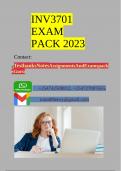 INV3701 EXAM PACK 2023