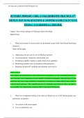 BUTTARO: PRIMARY CARE, A COLLABORATIVE PRACTICE, 6 TH EDITION TEST BANK QUESTIONS & ANSWERS GOODLUCK IN YOUR  EXAM (C 1-3) GRADED A+ | 2023-2024.