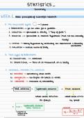 Introduction to Methodology and Statistics Summary - All you need to know for stats Block 1