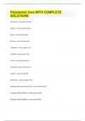 Polyatomic Ions WITH COMPLETE SOLUTIONS 