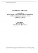 Solution Manual For Essentials Of Accounting For Governmental And Not-for-Profit Organizations 11th Edition Paul A Copley