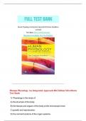 Human Physiology An Integrated Approach 8th Edition Silverthorn Test Bank