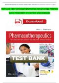 TEST BANK For Pharmacotherapeutics for Advanced Practice Nurse Prescribers 5th Edition Woo Robinson| Verified Chapter's 1 - 55 | Complete