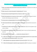 CNA FINAL EXAM- 100 answered questions for CNA exam 2023-Certified Nursing Assistant - (CNA) Exam.docx