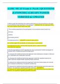 AAAE ACE Modules 1-4 / AAAE/ACE-Security Training Course  Quiz Bank | QUESTIONS & ANSWERS | ALREADY GRADED A+ | 2024 UPDATE