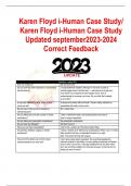 Karen Floyd i-Human Case Study/  Karen Floyd i-Human Case Study  Updated september2023-2024 