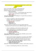 ATI RN MEDSURG 2023/2024 PROCTOREDEXAM- LATEST 100% CORRECT STUDY GUIDE.