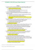 NURSING NUR 254 Exam 4 Study Material Maternal 1. The nurse is caring for a child who has leukemia with a white blood cell (WBC) count of < 1000 mm. Which of the following should the nurse include in the child’s plan of care? a. Administer prescribed i