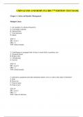 URINALYSIS AND BODY FLUIDS 7 TH EDITIONTESTBANKChapter 1: Safety and Quality Management Multiple Choice 1. An example of a chemical hazard is: A. Carcinogen exposure B. Strained back C. Viral infection D. Shock ANS: A DIF: Level 1 OBJ: 1-1 TOP: Safety haz