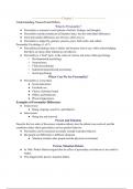 Dr. Chang Chapter 1 Notes