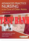 TEST BANK for Advanced Practice Nursing in the Care of Older Adults 2nd Edition by Kennedy, Martin Lori & Duffy Evelyn | Complete 19 Chapters