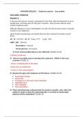 BIO 260 Week 11 Case Studies - Endocrine Disorders 2023/24