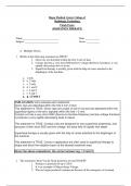 CAMRT (RADIATION THERAPY) FINAL EXAM QUESTIONS WITH MULTIPLE ANSWERS RATED A GUIDE (Iligan Medical Center College of Radiologic Technology)